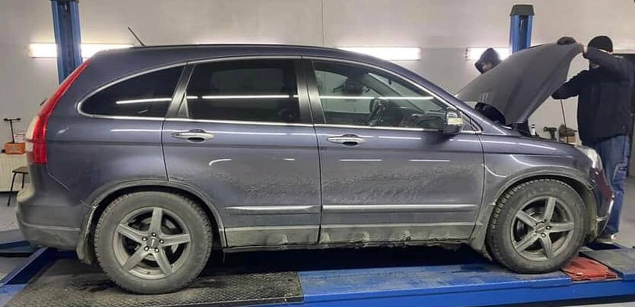 До підняття авто, приклад 1